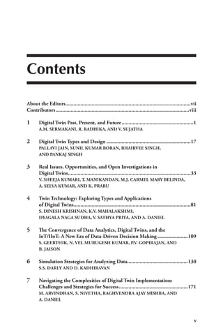Digital Twin Technology And Applications A Daniel Srinivasan Sriramulu ...