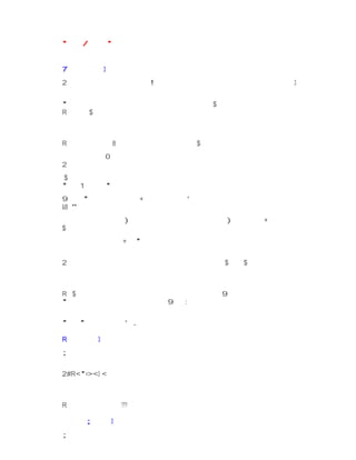 ' / '
7 3
2 ! 3
' $
R $
R 8 $
0
2
$
' 1 '
9 ' + *
&8 "
) ) +
$
+ '
2 $ $
R $ 9
' 9 :
' ' * .
R 3
;
2#R<'=><3 <
R ???
; 3
;
 