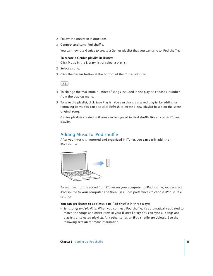 Ipod shuffle manual pdf