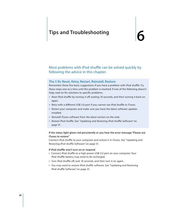 ipod shuffle 3rd gen user guide