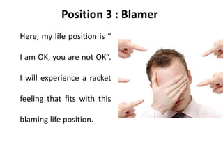 Position 3 blamer (mini script) transactional analysis - Manu Melwin ...