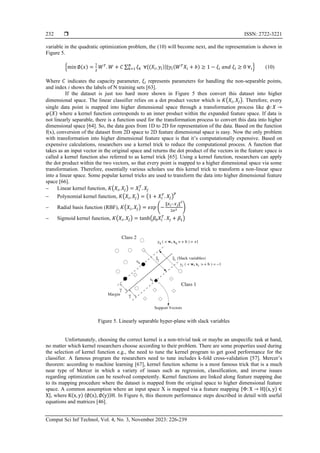 Generalization of linear and non-linear support vector machine in ...
