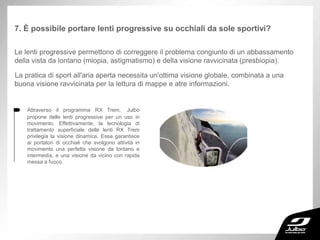 Occhiali da sole graduati
