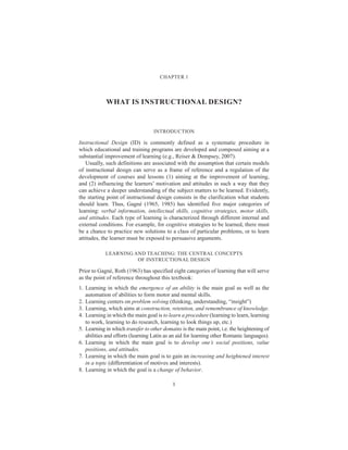Instructional Design For Learning Theoretical Foundations Norbert M ...