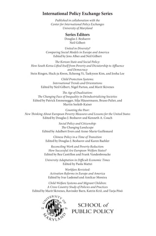 Neil Ringen Child welfare systems and migrant children a cross country study of ...