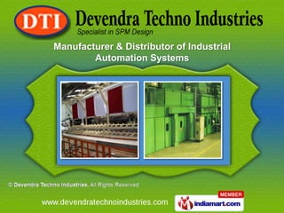 Manufacturer & Distributor of Industrial
        Automation Systems
 