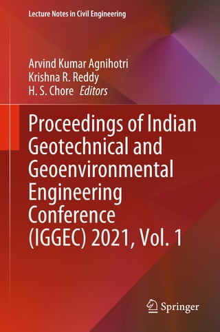 Proceedings Of Indian Geotechnical And Geoenvironmental Engineering ...