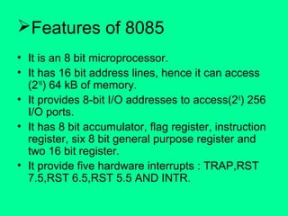 8085-microprocessor | PPT