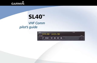 294 sl40 pilotsguide | PDF