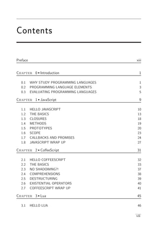 Programming Language Explorations Alexander Schneider Eileen Choe | PDF