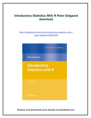 Introductory Statistics With R Peter Dalgaard | PDF