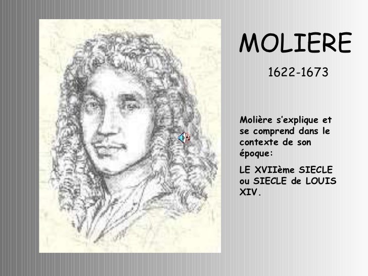 Courte Biographie De Molière En 10 Lignes