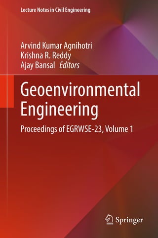 Geoenvironmental Engineering Arvind Kumar Agnihotri Krishna R Reddy | PDF
