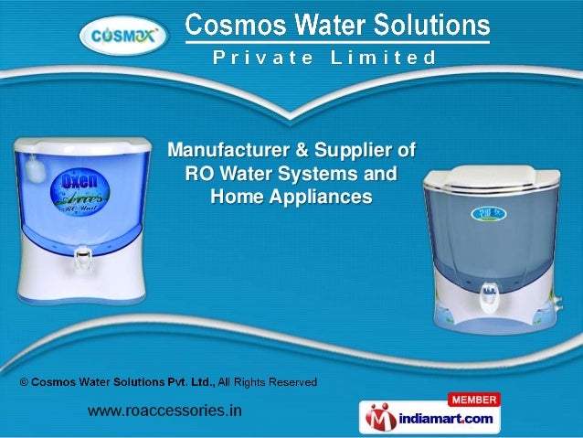 Water Solutions by Cosmos Water Solutions Pvt. Ltd., Ahmedabad