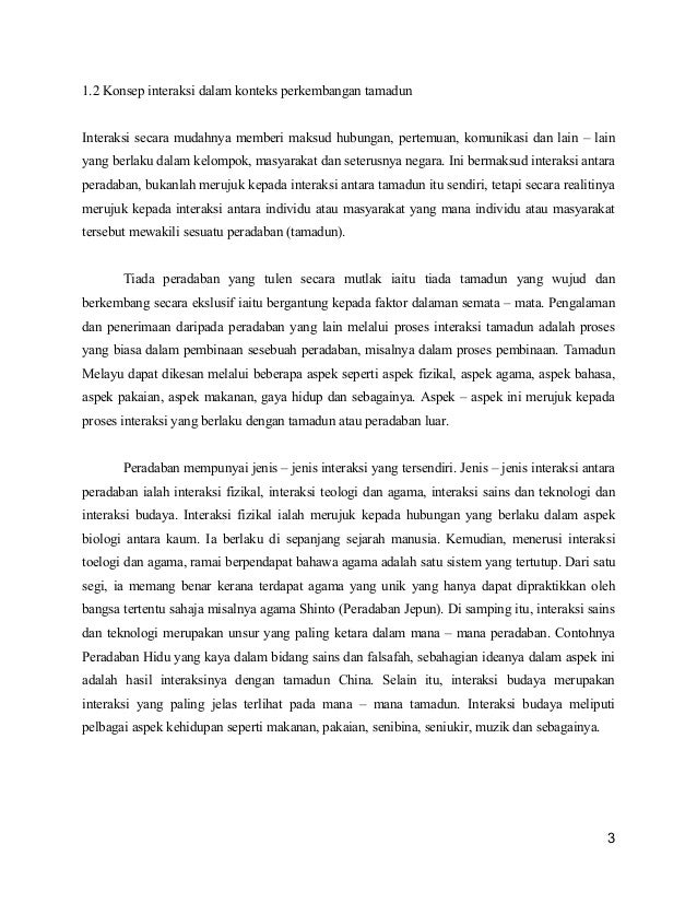 29583904 Interaksi Antara Tamadun Islam Dengan Tamadun Melayu Serta K