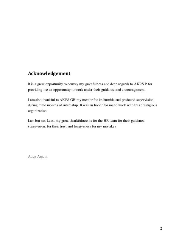 internship it