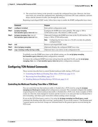 Cisco 2960 Switch Configuration