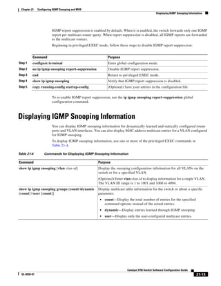 Cisco 2960 Switch Configuration