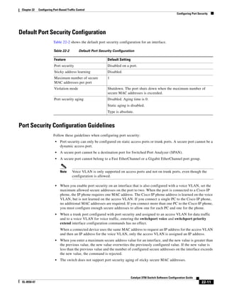 Cisco 2960 Switch Configuration
