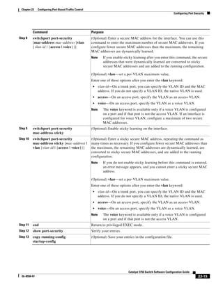Cisco 2960 Switch Configuration