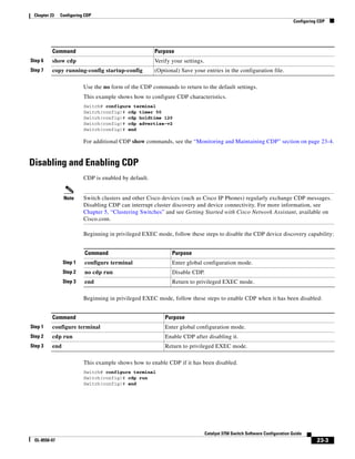 Cisco 2960 Switch Configuration