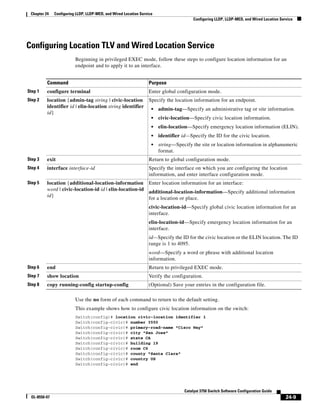 Cisco 2960 Switch Configuration