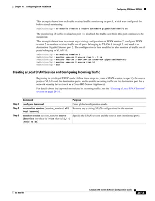 Cisco 2960 Switch Configuration