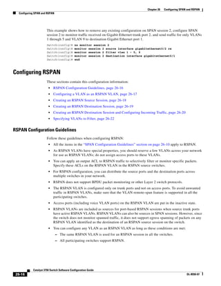 Cisco 2960 Switch Configuration