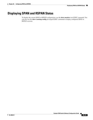 Cisco 2960 Switch Configuration