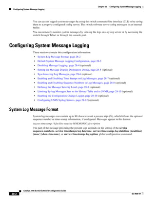 Cisco 2960 Switch Configuration