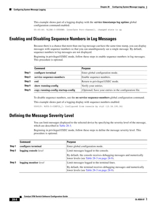 Cisco 2960 Switch Configuration