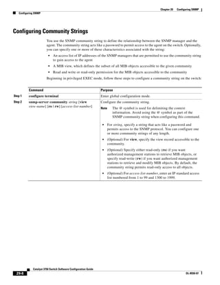 Cisco 2960 Switch Configuration