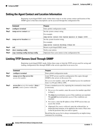 Cisco 2960 Switch Configuration