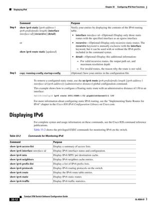 Cisco 2960 Switch Configuration