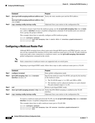 Cisco 2960 Switch Configuration