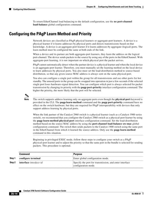 Cisco 2960 Switch Configuration
