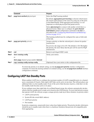 Cisco 2960 Switch Configuration