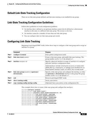 Cisco 2960 Switch Configuration