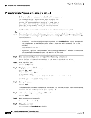 Cisco 2960 Switch Configuration