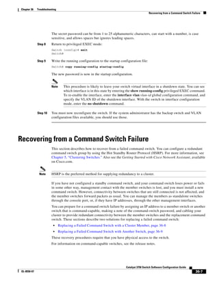 Cisco 2960 Switch Configuration