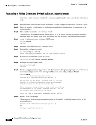 Cisco 2960 Switch Configuration