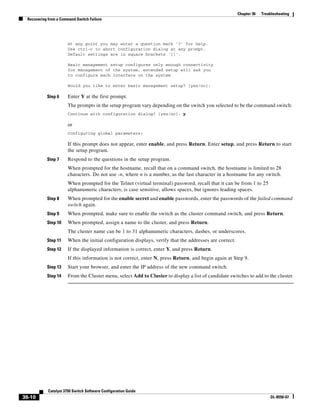 Cisco 2960 Switch Configuration