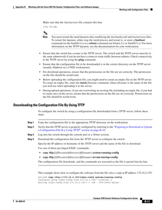 Cisco 2960 Switch Configuration