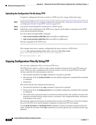 Cisco 2960 Switch Configuration