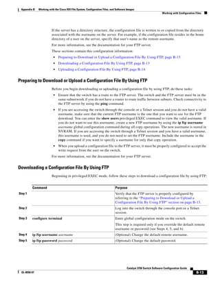 Cisco 2960 Switch Configuration