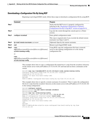 Cisco 2960 Switch Configuration