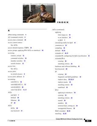 Cisco 2960 Switch Configuration