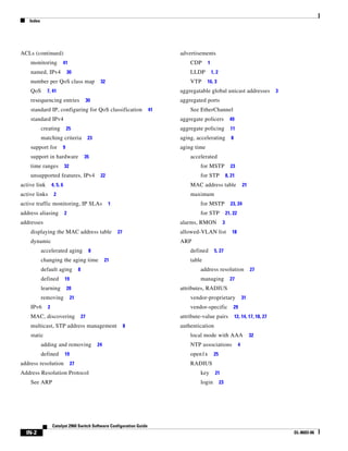 Cisco 2960 Switch Configuration