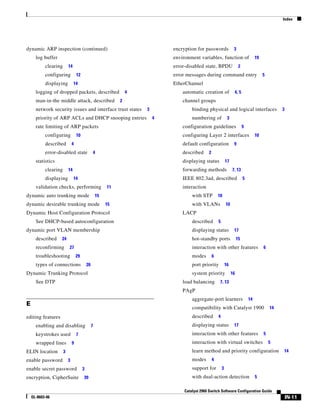 Cisco 2960 Switch Configuration