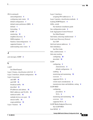 Cisco 2960 Switch Configuration